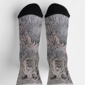 Boykin Spanischmalerei - Niedliche Original Dog Ar Socken (Oben)