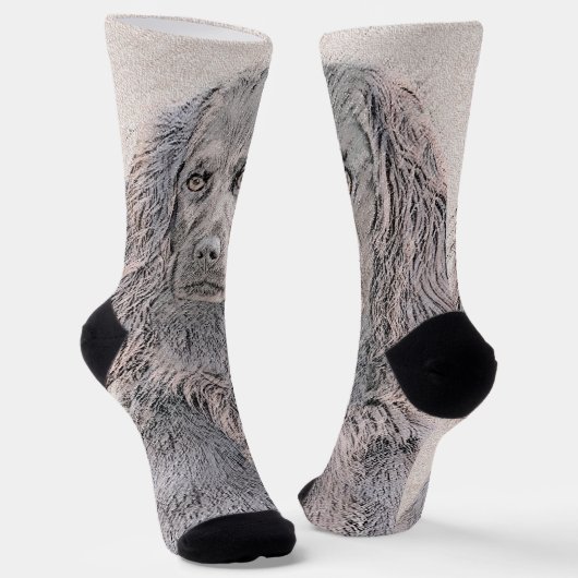 Boykin Spanischmalerei - Niedliche Original Dog Ar Socken (Gewinkelt)