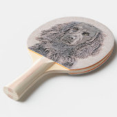 Boykin Spanischmalerei - Niedliche Original Dog Ar Tischtennis Schläger (Vorderseite)