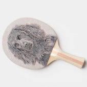 Boykin Spanischmalerei - Niedliche Original Dog Ar Tischtennis Schläger (Seitenansicht)