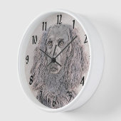 Boykin Spanischmalerei - Niedliche Original Dog Ar Uhr (Winkel)