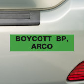 BOYKOTT BP, ACRO AUTOAUFKLEBER (Auf Auto)
