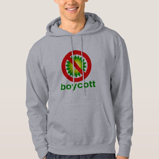 Boykott BP Hoodie (Vorderseite)
