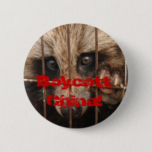 Boykott-China! Button