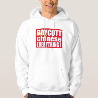 BOYKOTT-Chinese ALLES - freies Tibet! Hoodie