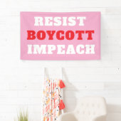 Boykott-Impeachment-Widerstand leisten  Banner (Insitu)