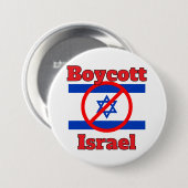 Boykott-Israel-Button Button (Vorne & Hinten)