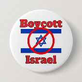 Boykott-Israel-Button Button (Vorderseite)