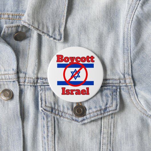 Boykott-Israel-Button Button (Beispiel)