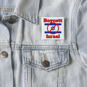 Boykott-Israel-Button Button