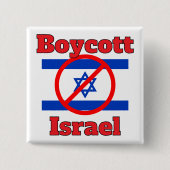 Boykott-Israel-Button Button (Vorderseite)