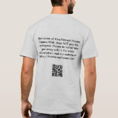 Boykott Kiva T-Shirt (Rückseite)