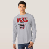 Boykott Petland T-Shirt (Vorne ganz)