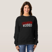 Boykott Rodeo Anti-Rodeo-Protest Tierrechte  1 Sweatshirt (Vorne ganz)