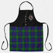 Boyle Clan Abzeichen & Tartan Kilt Schürze (Vorderseite)