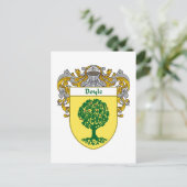 Boyle Coat of Arms (Mantled) Postkarte (Stehend Vorderseite)