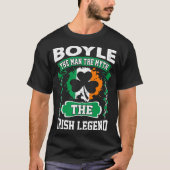 Boyle der Mann das Mythos-irische Legenden-St. T-Shirt (Vorderseite)