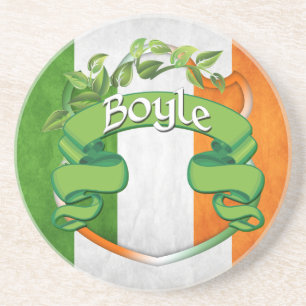 Boyle-Irischer Schild Sandstein Untersetzer