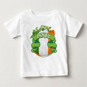 Boyle Irish Shield Baby T-shirt