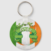 Boyle Irish Shield Schlüsselanhänger (Vorderseite)