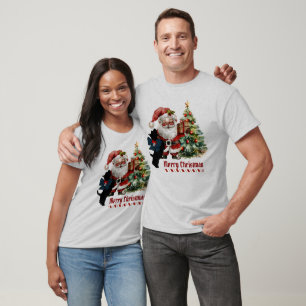 Boyle Scottie Dog Christmas Personalisiert T-Shirt