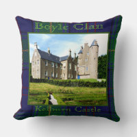 Boyle Scottish Clans Kelburn Castle Foto Tartan
