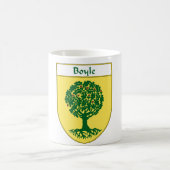Boyle Wappen/Familienwappen Kaffeetasse (Mittel)