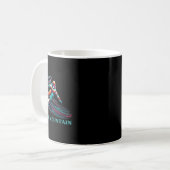 Boyne Mountain Michigan Snowboarding Kaffeetasse (Vorderseite Links)
