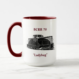 Boyne Stadt-Tasse - dunklere kastanienbraune Farbe Tasse