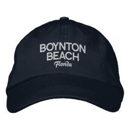 Boynton Beach Florida bestickt Baseballhut Bestickte Baseballkappe