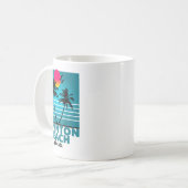 Boynton Beach Florida Fl Summer Palm Trees _1 Kaffeetasse (Vorderseite Links)