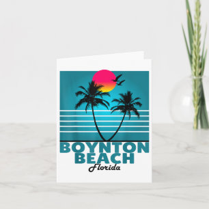 Boynton Beach Florida Fl Summer Palm Trees _1 Karte