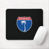 Boynton Beach Florida Interstate Highway Urlaub Mousepad (Mit Mouse)