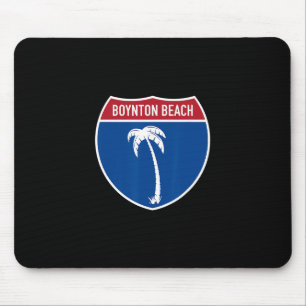 Boynton Beach Florida Interstate Highway Urlaub Mousepad