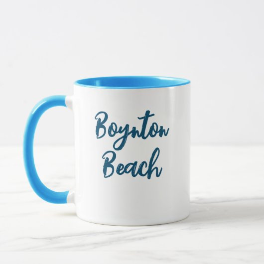 Boynton Beach Florida Kaffeetasse (Links)