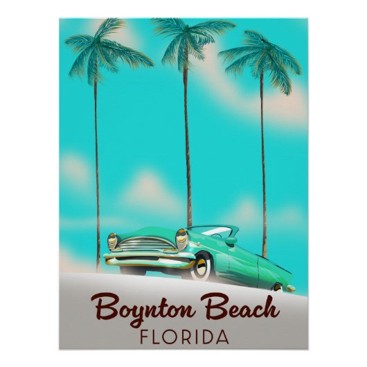 Boynton Beach Florida Poster (Vorderseite)
