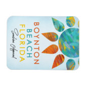 Boynton Beach Florida Sunshine Magnet (Horizontal)