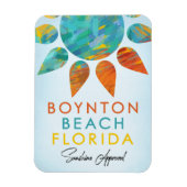 Boynton Beach Florida Sunshine Magnet (Vertikal)
