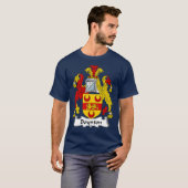Boynton Coat of Arms Familienwappen T-Shirt (Vorne ganz)