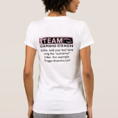Boynton Strand-Team-Herz Zug T-Shirt (Rückseite)