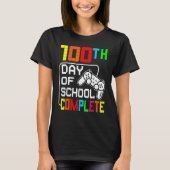 Boys 100th Day Of School Complete Video Game Stude T-Shirt (Vorderseite)