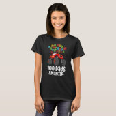 Boys 100th Day of School  Monster Truck 100 Smarte T-Shirt (Vorne ganz)