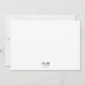 Boy's 16. Geburtstag Texas Lizenz Einladung (Rückseite)