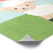 Boys 2. Geburtstag Tierausweise & Geschenke Poster (Ecke)