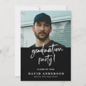 Boys Abschluss Einladungsklasse 2025 Einladung (Vorderseite)