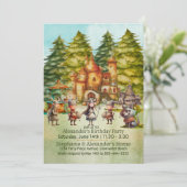 Boys Atlantis The Lost Empire Birthday Einladung (Stehend Vorderseite)