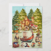 Boys Atlantis The Lost Empire Birthday Einladung (Rückseite)