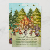 Boys Atlantis The Lost Empire Birthday Einladung (Vorne/Hinten)