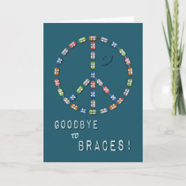 Boys Auf Wiedersehen von Braces Glückwünsche zum F Karte