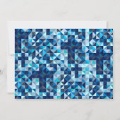 Boys Baptism Baby Dedication First Heilige Kommuni Einladung (Rückseite)